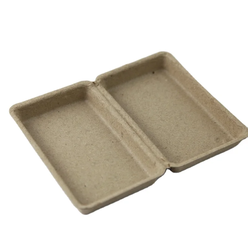 OEM  Hot Selling Disposable and Biodegradable Pulp Soap  Box Packaging/Industrial Molded Pulp Packaging