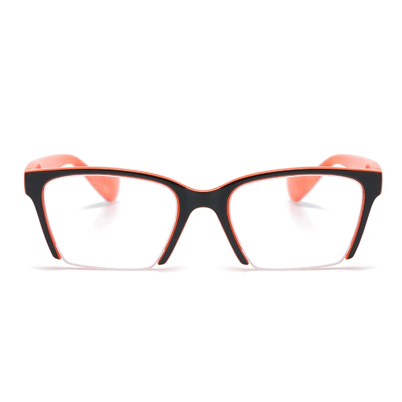 F8214 full rim TR frame colored presbyopia minus supplier wholesale glasses women corrective eyeglasses flexible Reading Glasses
