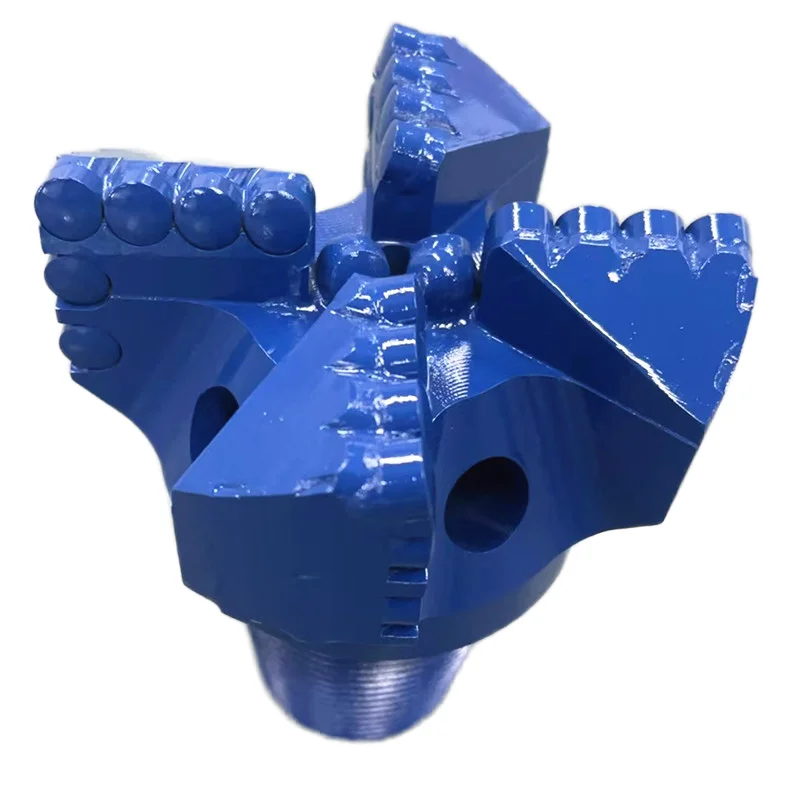 Fast Drilling 178mm PDC Drag Bit  Steel Body Diamond Water Drilling Bit