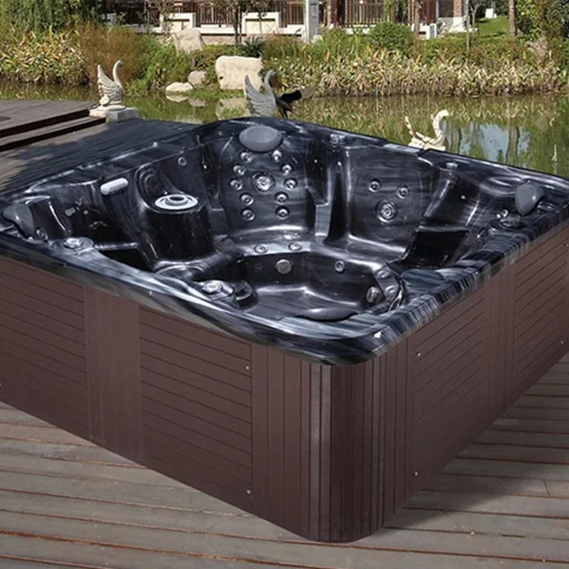 Automation Electric Pools Swimming Outdoor Spa 2 Person Bathtub Whirlpool Massage Bathtubs