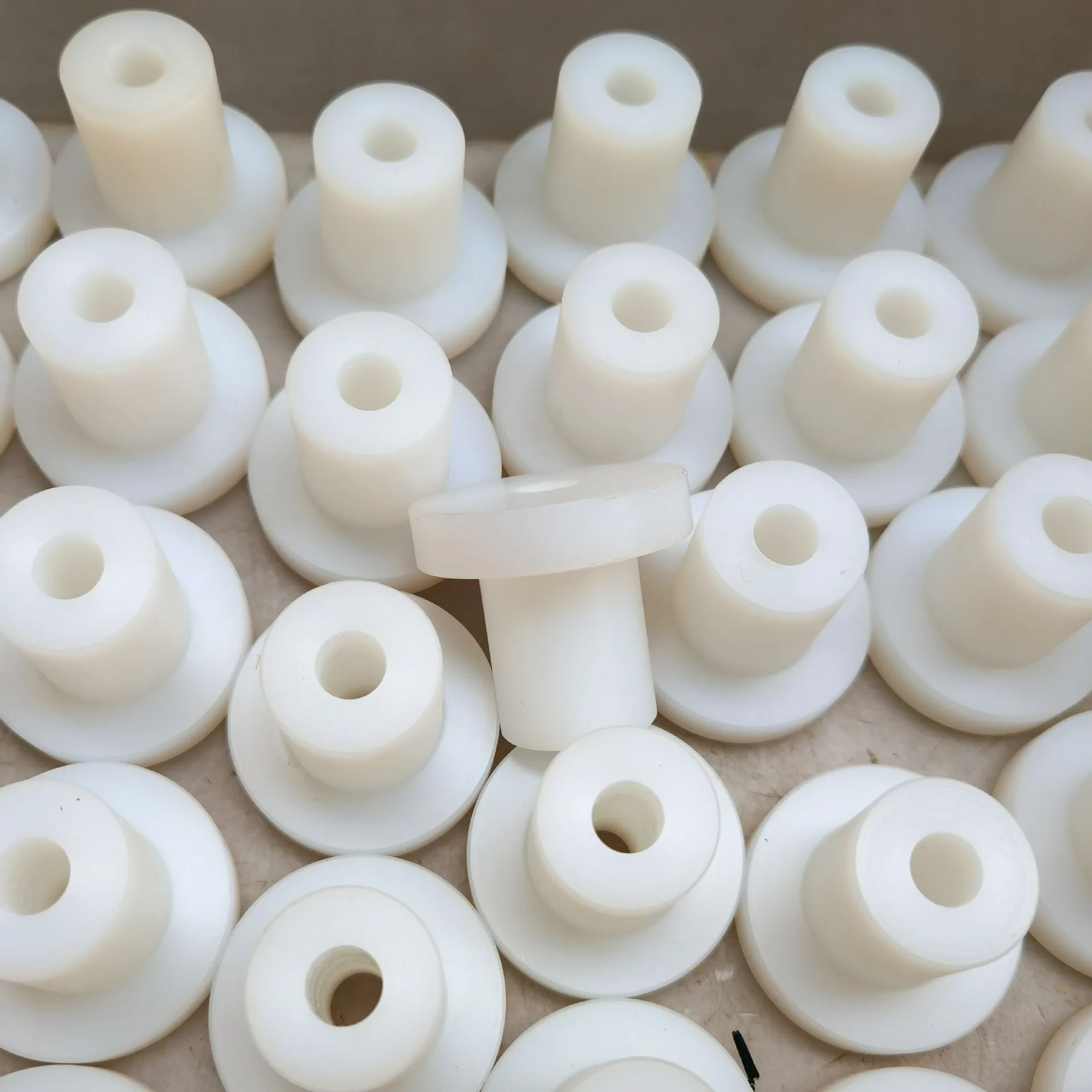 White Nylon/PA Bush, Plastic Bushing