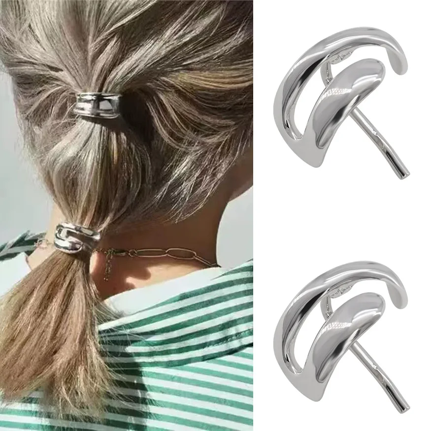 Wholesale Metal Hair Clips Fashion Ponytail Hair Accessories for Women Braided Hair at the Back of the Head