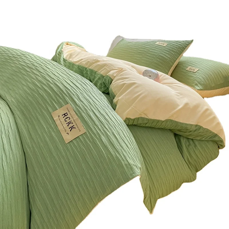 wholesale ins embroidery logo 100% cotton sleep aid king size comforter sets bedding luxury bedding sets collections