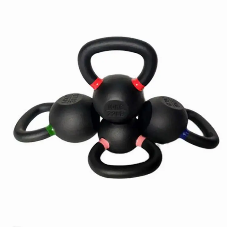 Powder Competition Coated Cast Iron Kettlebell for home training