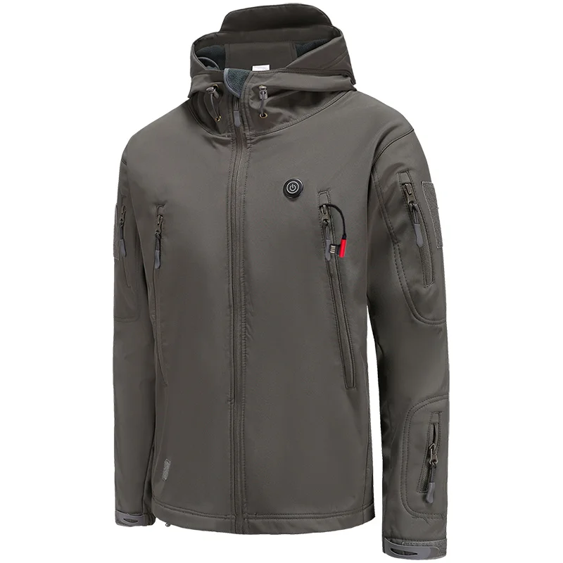 Smart Temperature Control Men jacket outdoor ski sports warm Coat Heated Jacket