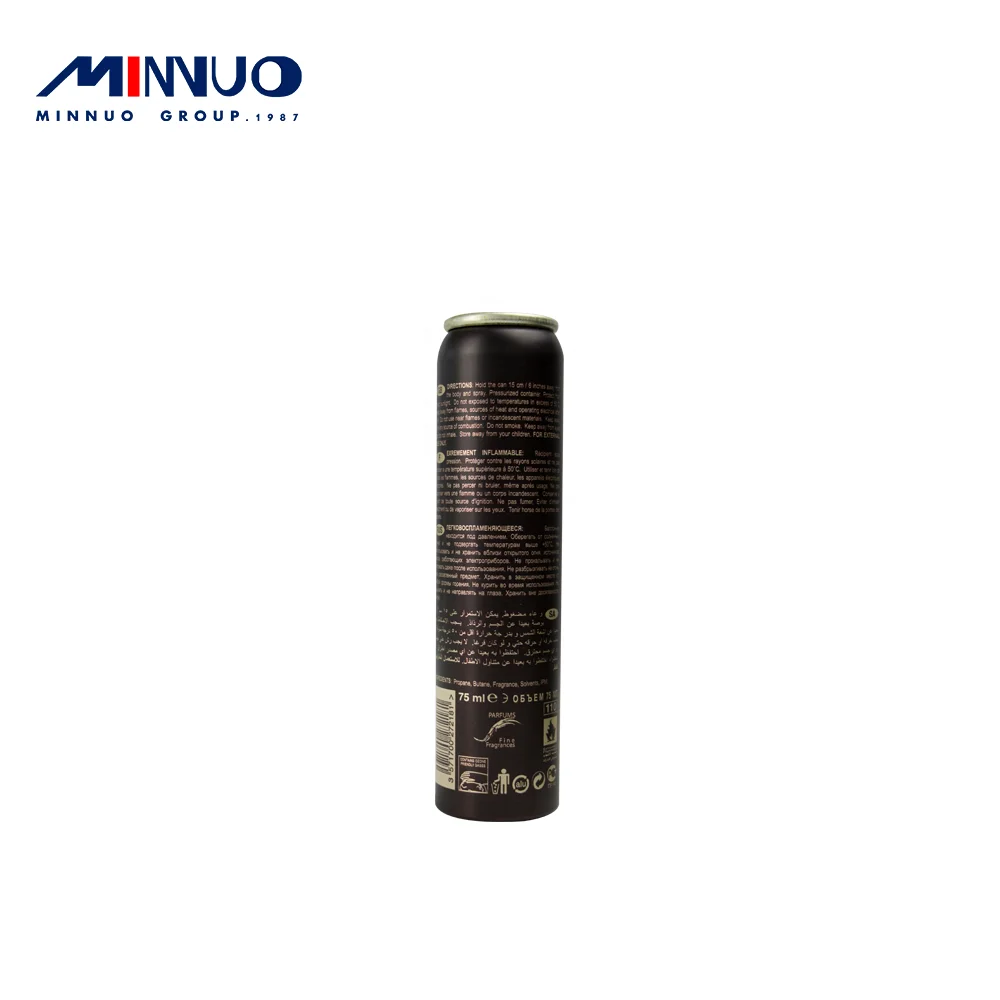 popular fashion custom small empty metal aluminum aerosol perfume spray can packaging 50ml 100ml 200ml 250ml wholesale