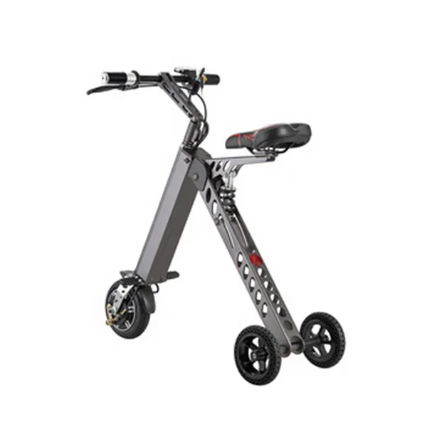 Freego Es-18 Three Wheels 36v Motor Brushless E Bike Folding Electric Motor Shot Trip Electric Trike Loading 120KG