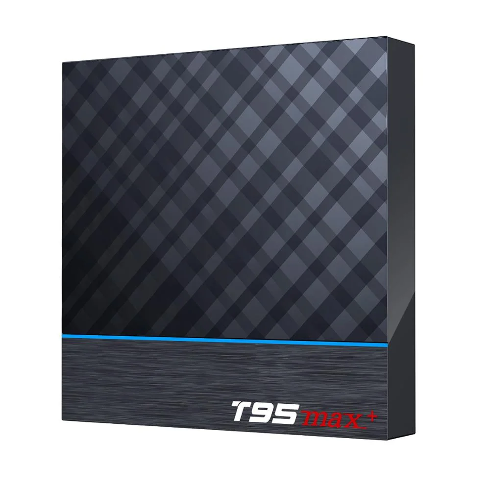 ТВ-приставка T95 MAX +, Android 9,0, 4 + 32 ГБ, HD 4K, 6K, HDR, Wi-Fi 2,4/5,8 ГГц