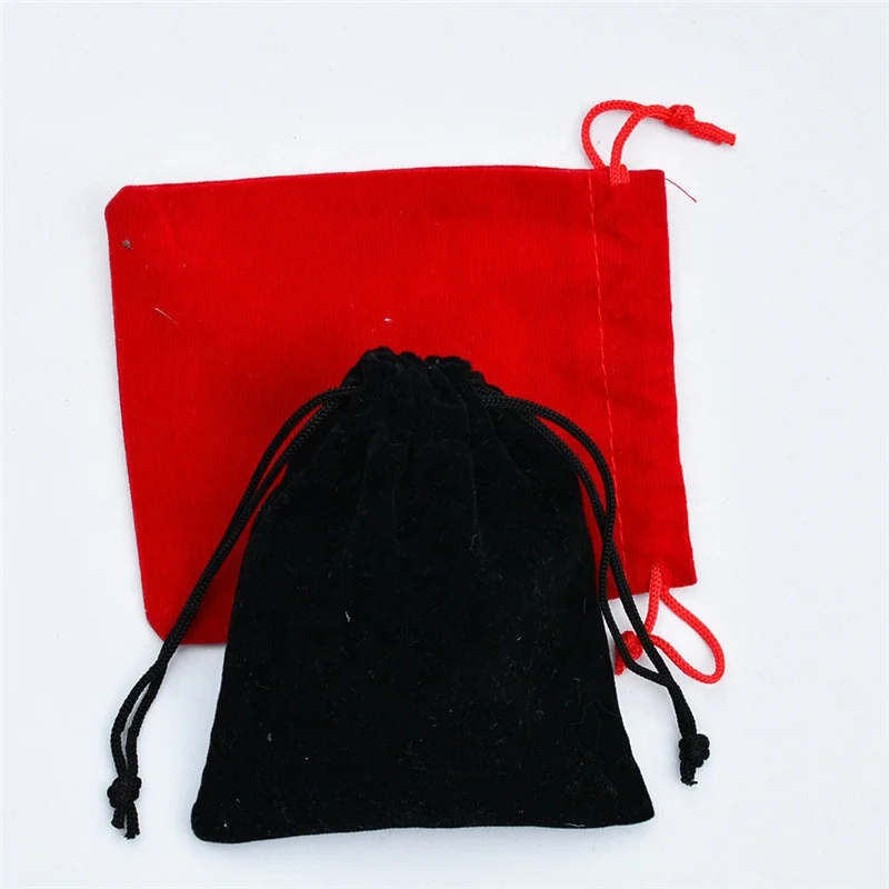 Custom Fabric Velvet Dust Pouch Jewelry Packaging Bag Velvet Pouches