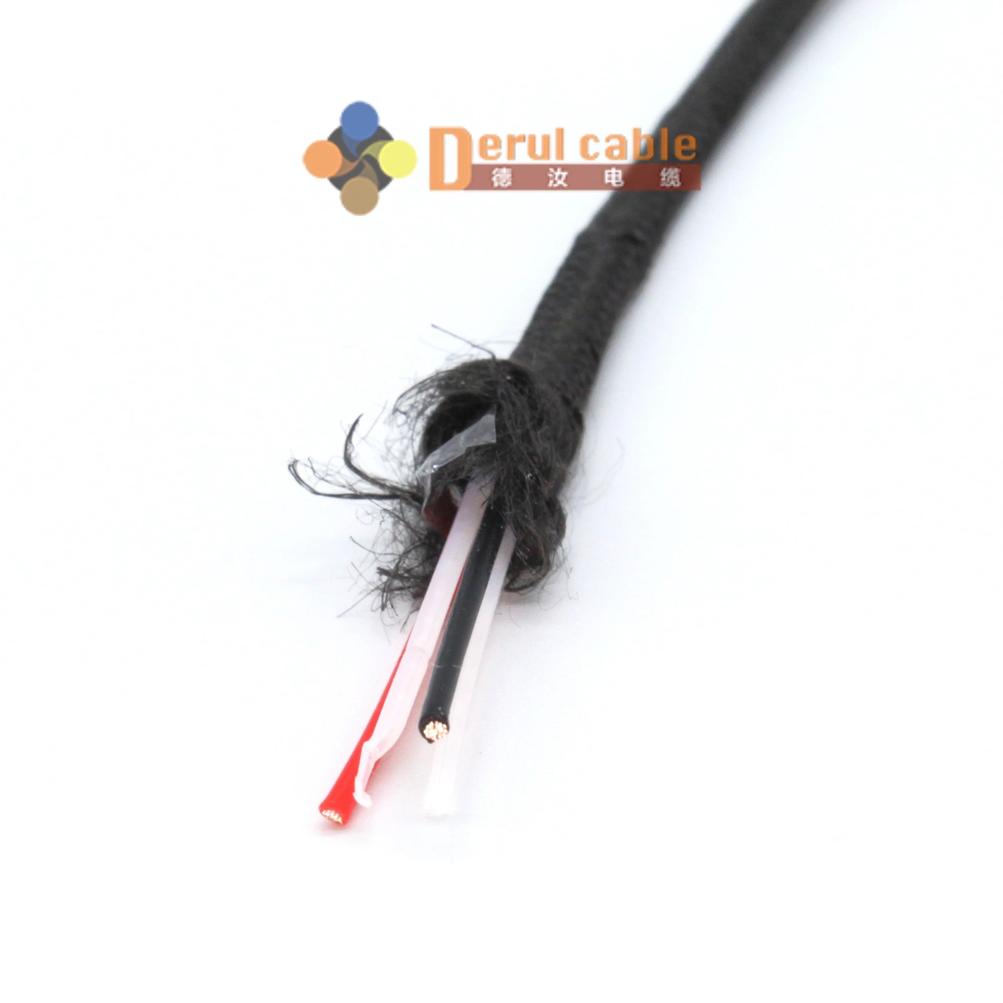 Aerostat UAV Cable Tether Drone Cable CE Certificated with FEP Insulation and Polymer Fiber