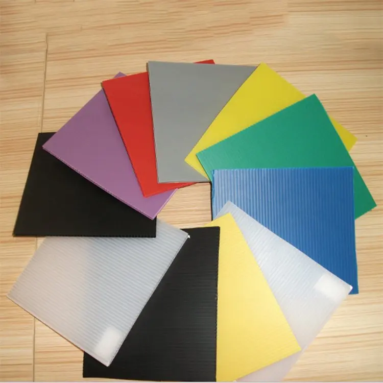 Hollow Board Partition PP Corrugated Board Customizable Turnover Box Can Be Recycled