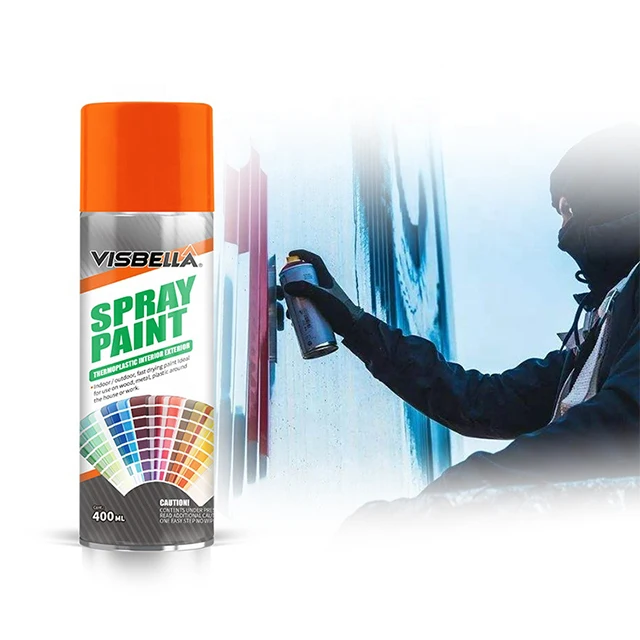 Visbella Colorful 400ml  Spray Paint For Car