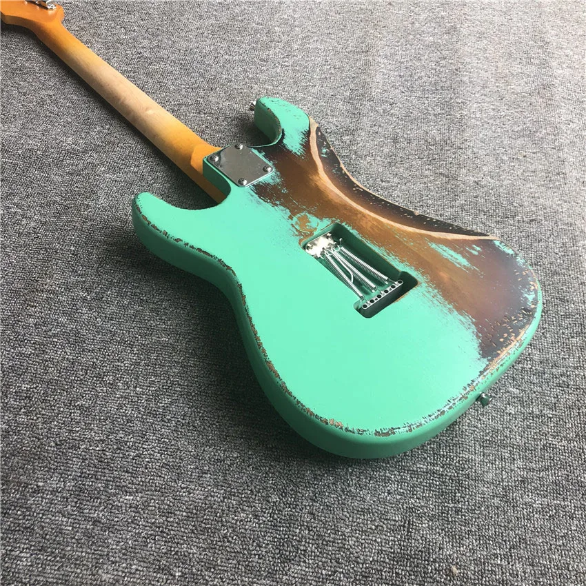 Heavy Relic vintage OEM custom for sale hand made rosewood fretboard electric guitar guitare guiter guitarra gitar guitars