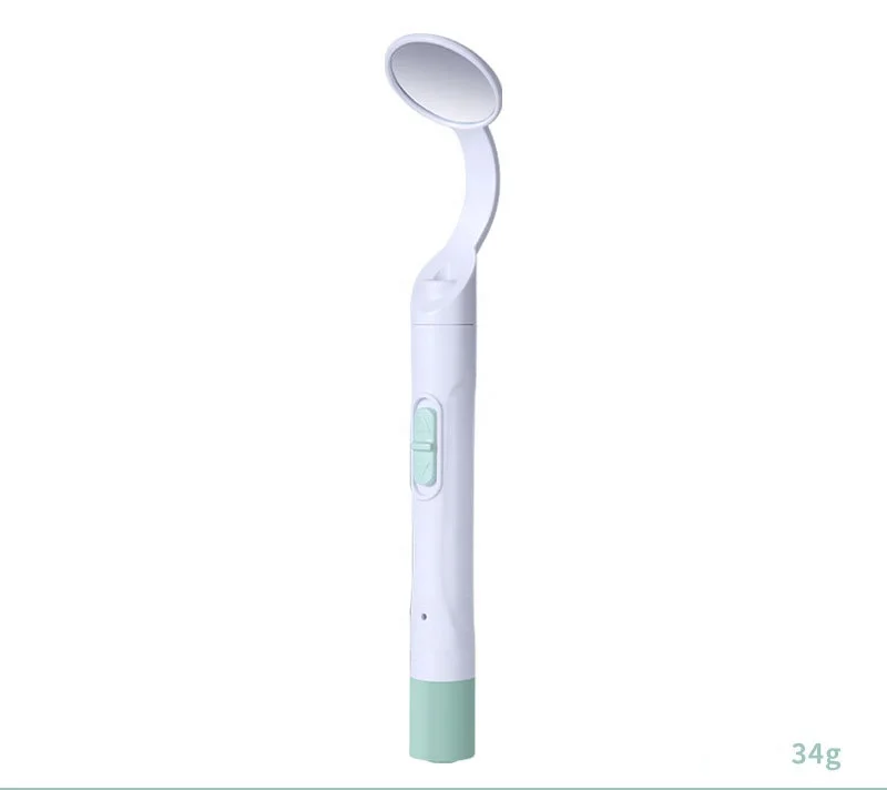 Dental Mirror Home Oral Endoscope Cleaning Tool Dental Mirror with Light Anti-Fog LED Oral Mirror