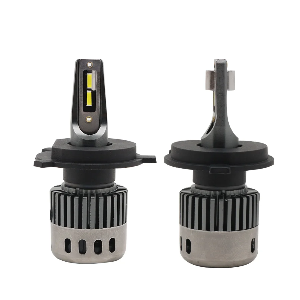Super Bright Mini F10 LED Car Headlight Bulb H1 H3 H4 H7 H11 9005 9006 canbus kit Auto Lighting System Fan cooling xenon light