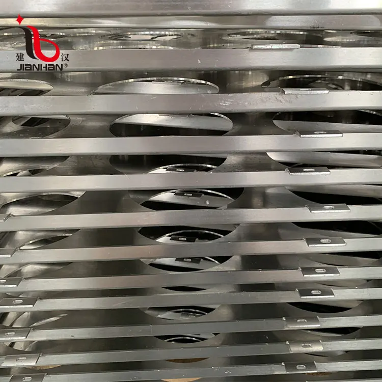 
exterior fireproof wall decoration ventilated sheet panel aluminium perforated metal facades cladding panel 