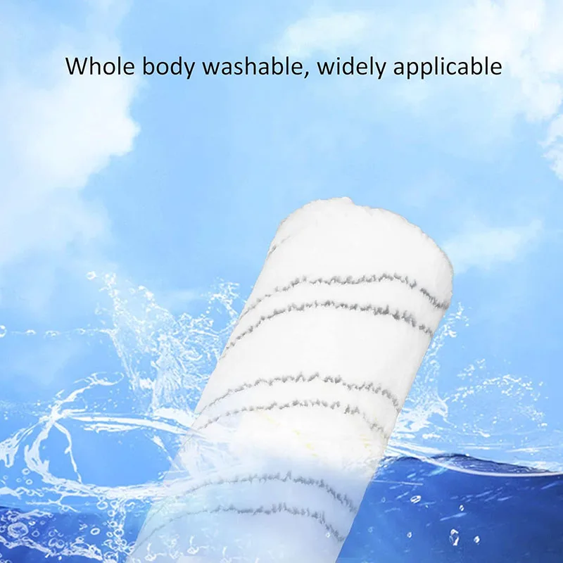 Microfiber Efficient Washable Hard Floor Low Noise Replacement Brush Cleaner Roller For Karcher FC3 FC3D FC5 FC5D FC7