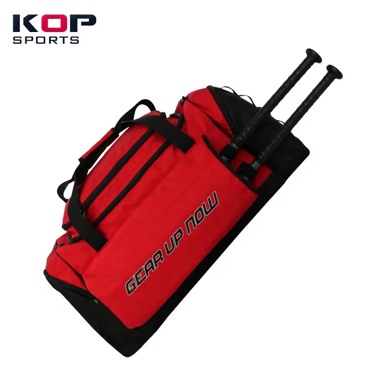 2021 KOP SPORTS  Customized Team Duffel Bat Bag Gym Baseball Duffel Bag With Shoe Compartment