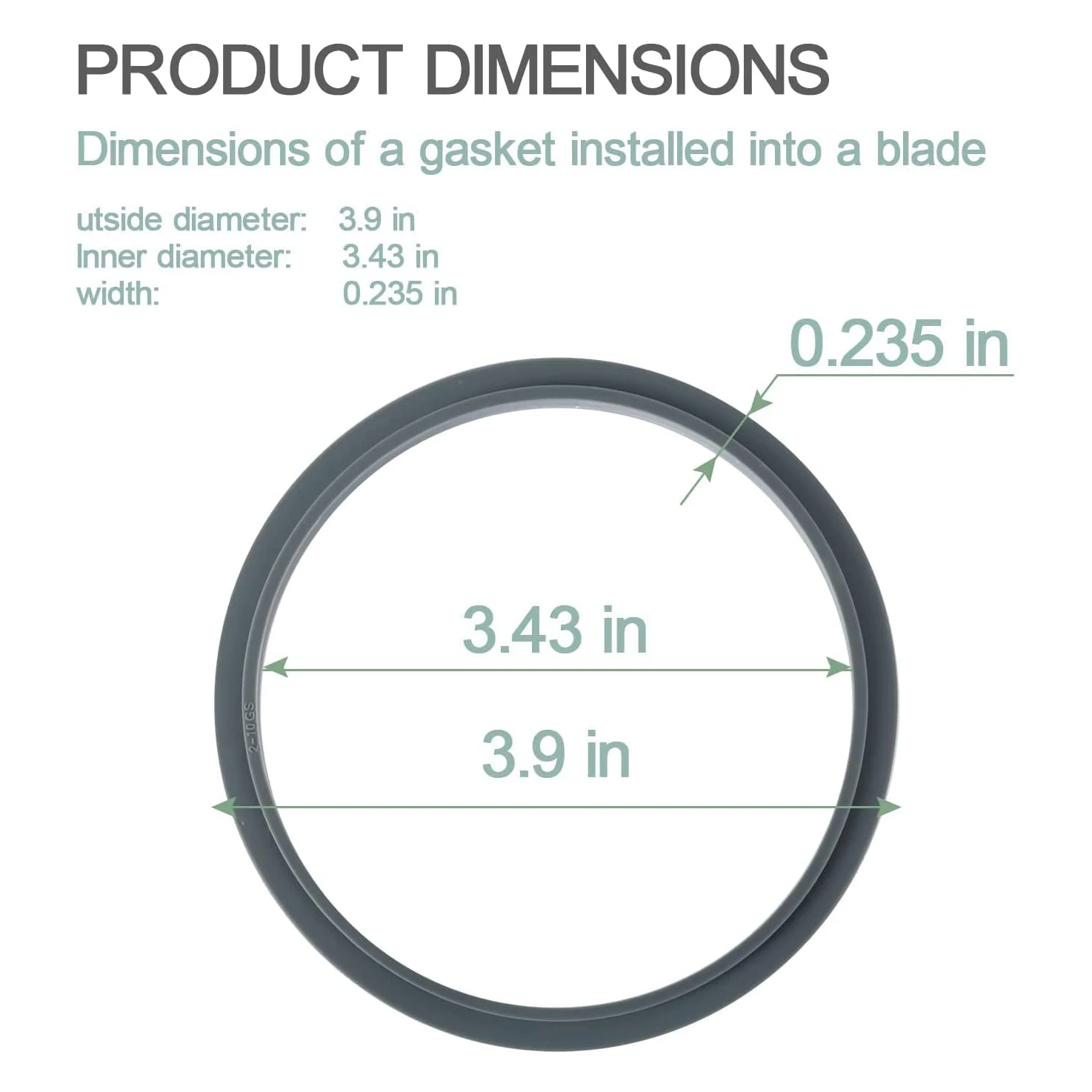 Silicone Seal Ring Replacement Parts Gasket Accessories Replacement Parts for Nutribullet Pro Blender 900 Series 900W and 600W