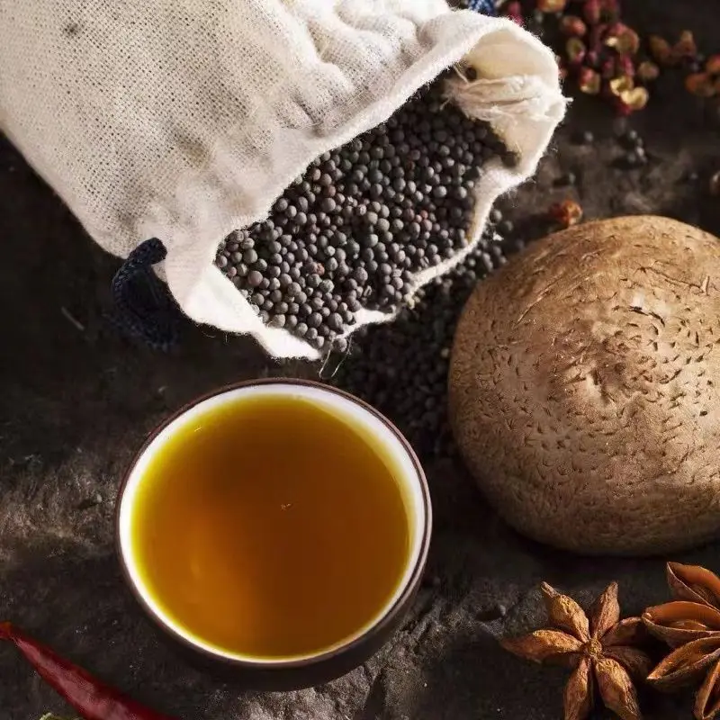 Зеленый и здоровый физически прессованный мягкий вкус без ГМО рапсовое