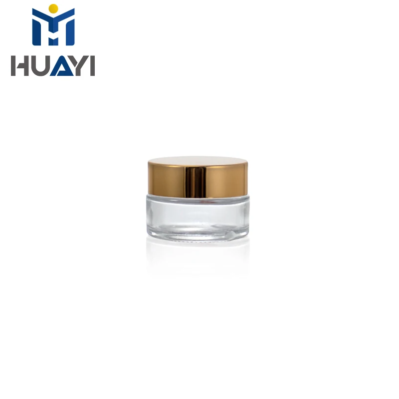 30ml 50ml 100ml Custom Colored Skin Care Screw Type Glass Cosmetic Jar