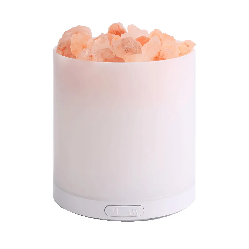 Новое поступление, увлажнитель воздуха 150 мл из ткани, гималайский АБС, декоративная портативная настольная Светодиодная лампа-диффузор с соляной лампой