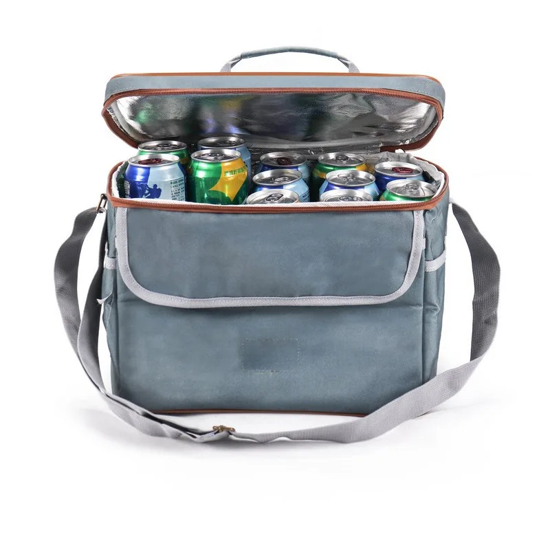 16L Insulate Beverage American Style  Plastic Ice Cooler Box for Camping Pink Party Blue Fishing