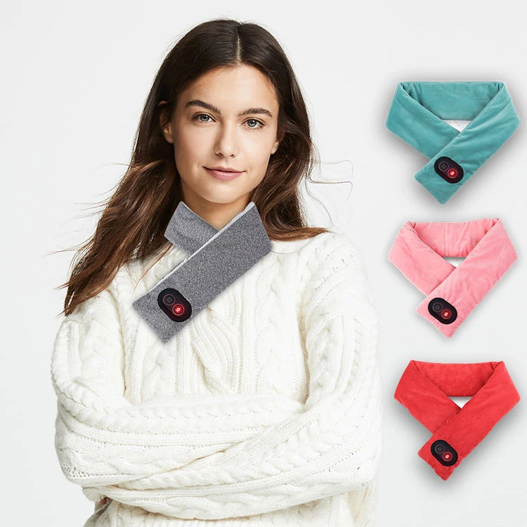 Unisex Winter To Protect The Neck And Cervical Warm 3 Temperature Adjustable Wireless Heated Scarf Smart Heating Scarf