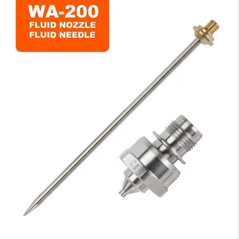 WA-101 WA-200 Automatic Spray Gun Nozzle+Needle+Aircap Set WA101 WA200 Repair Kit Sprayer Parts Pneumatic Tool