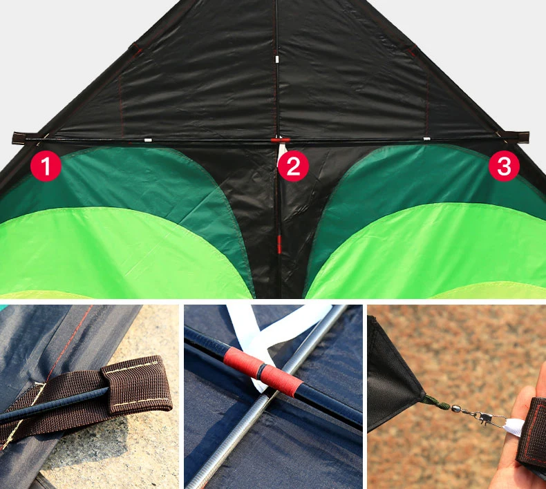 Flagnshow Brand logo custom big diamond cabrinha trade kite show sports delta promotional custom advertising kite for kids