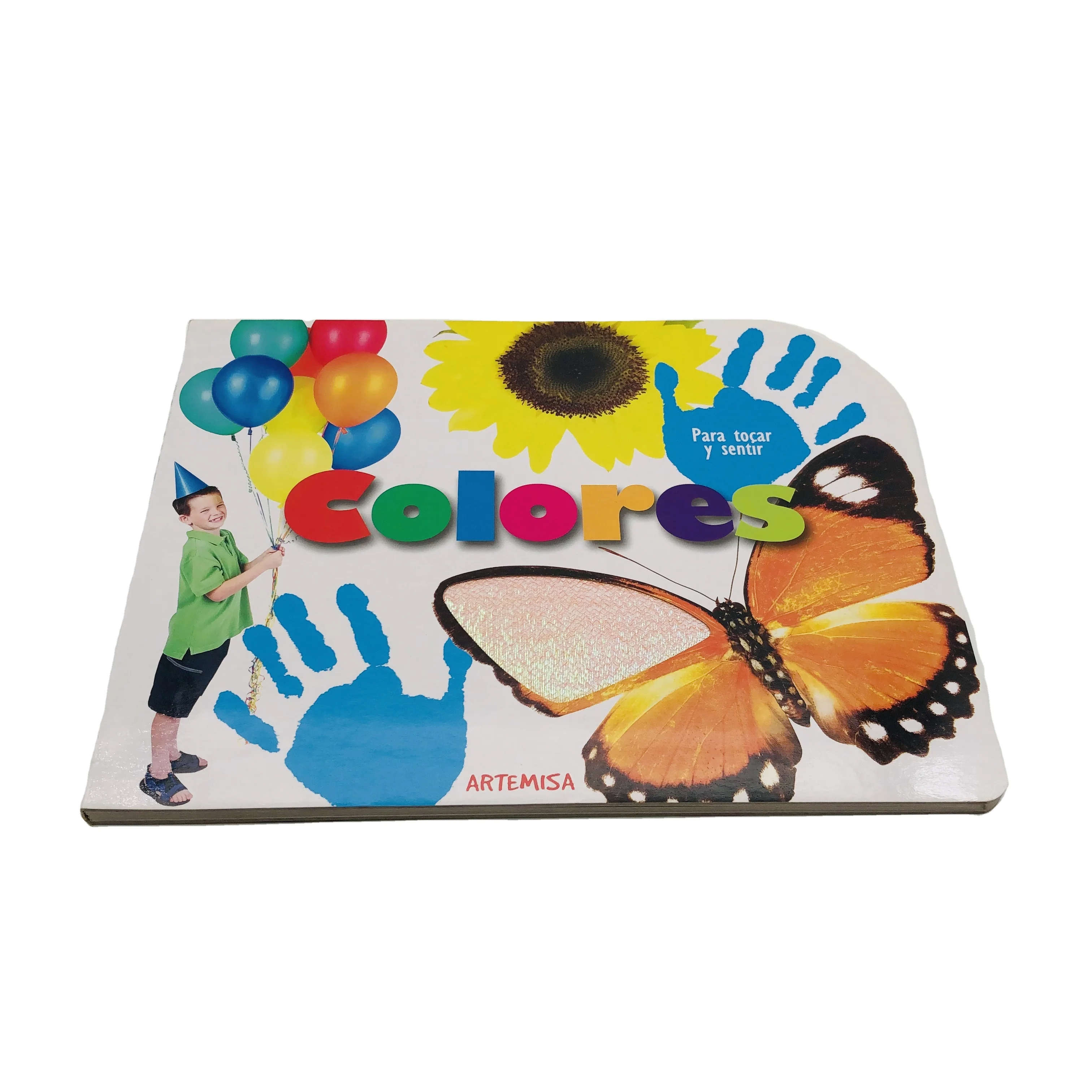 
Custom Professional English Short Story Round Corner Color Board Book Printing Children China 