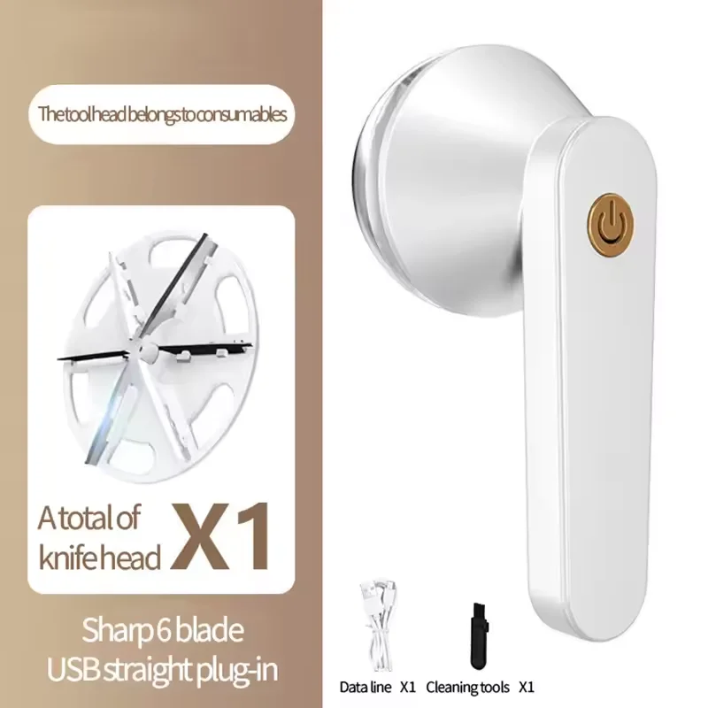 Portable Lint Remover For Clothing Electric Pellet Fluff Remover Rechargeable Fabric Hairball Shaver Clothes Remove Lint