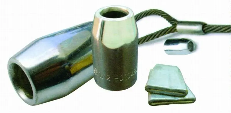Flemish Eye Carbon Steel Sleeve for wire rope S-505 type