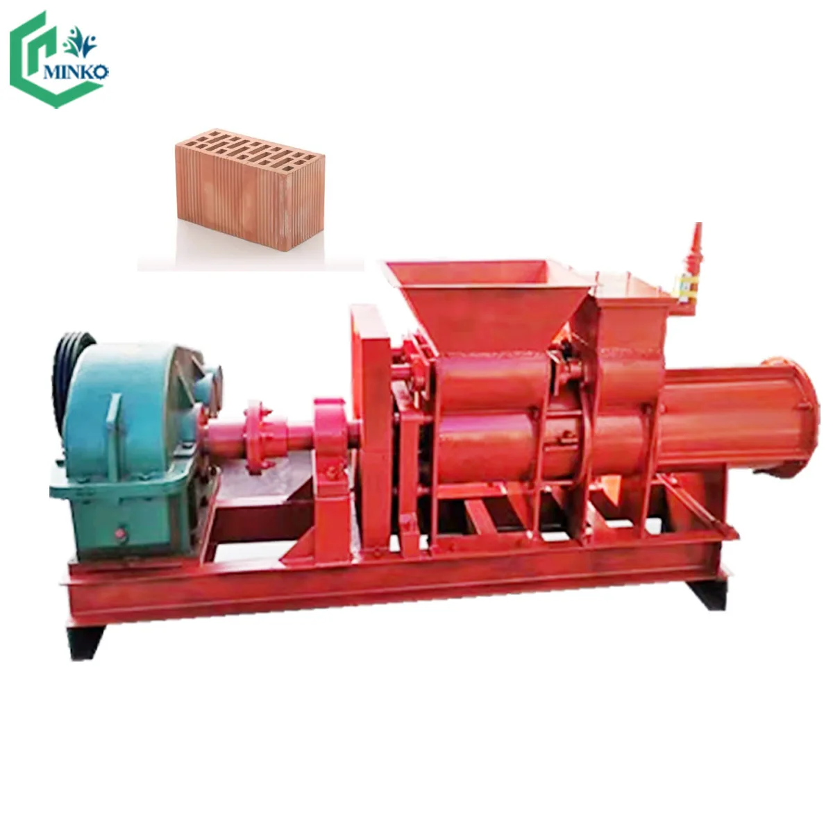 Factory direct sale Clay vacuum brick machine clay roof tile making machine