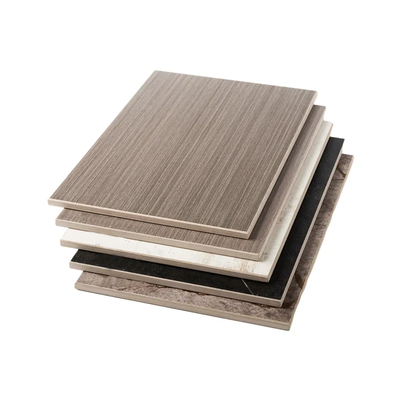Factory Environmental Fiber Cement Panel Wood Grain HPL Laminate with Fiber Cement interior wall decorative