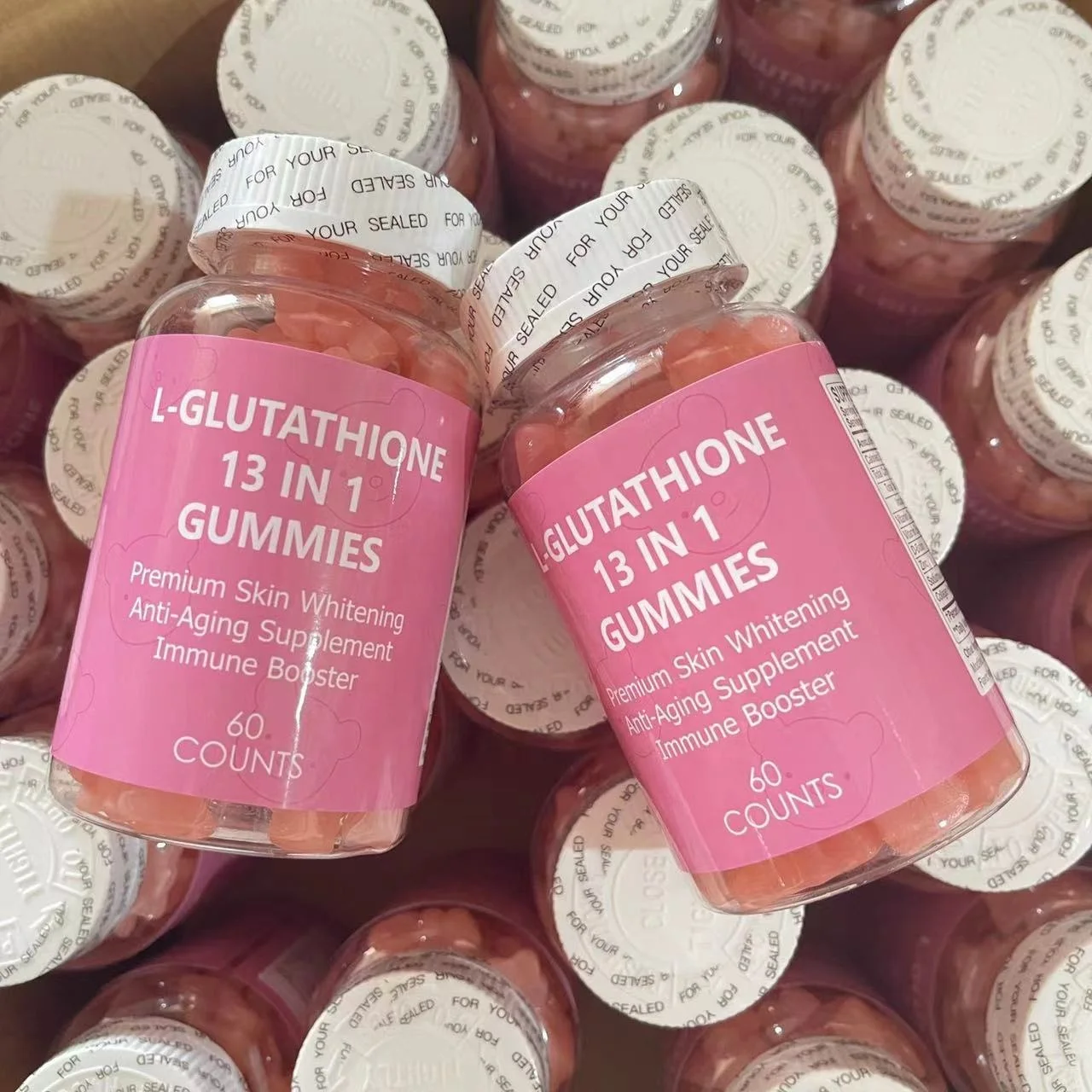 13 in 1 Glutathiones gummies Care Supplement L-Glutathione Vitamin Collagen