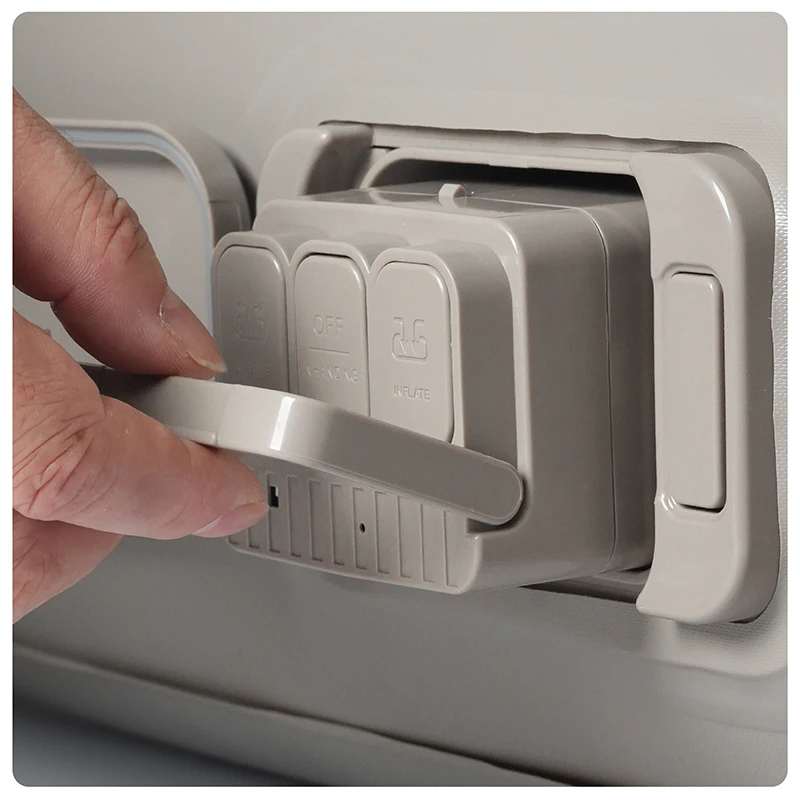 Portable Folding with carry bag Rechargeable Air Mattress with Built in Pump Twin Size Outdoor Camping Hiking Inflatable Air Bed