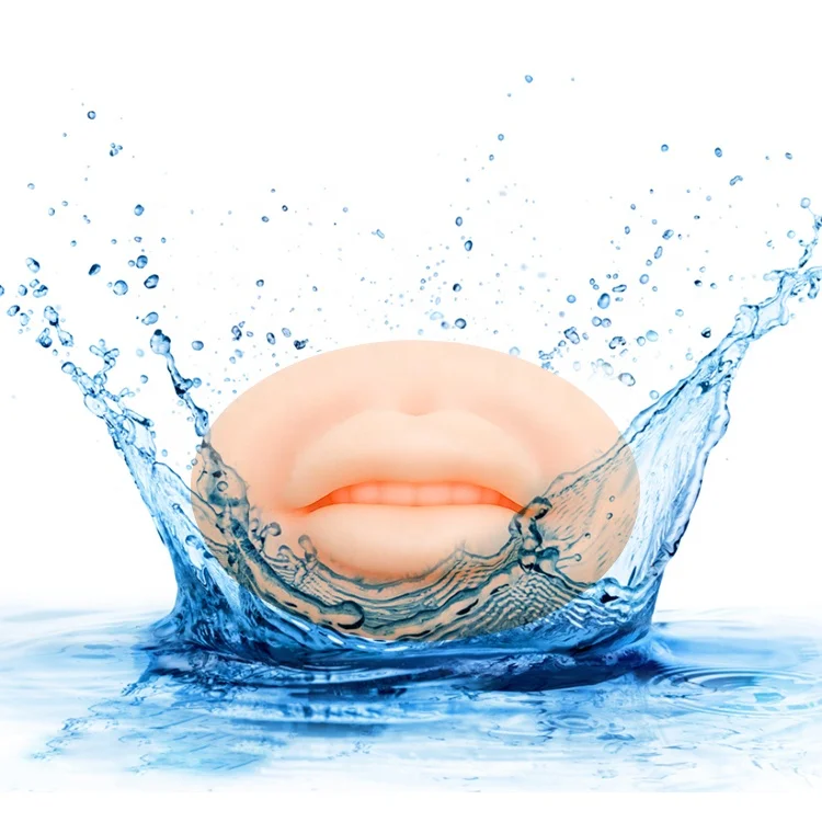 Realistic soft makeup face 3d silicon lip mouth microblading practice lips permanent make up skin Tattoo Skin Practice Tattoo Fa