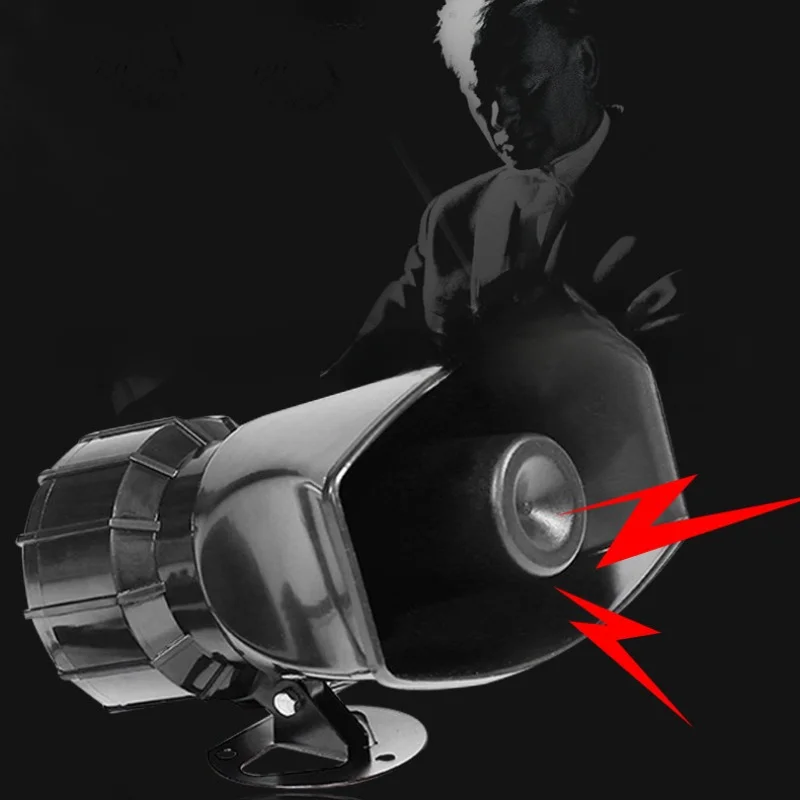 Car alarm horn, 7-tone wireless alarm horn, call recording horn, 7tone Sirenhorn remote control