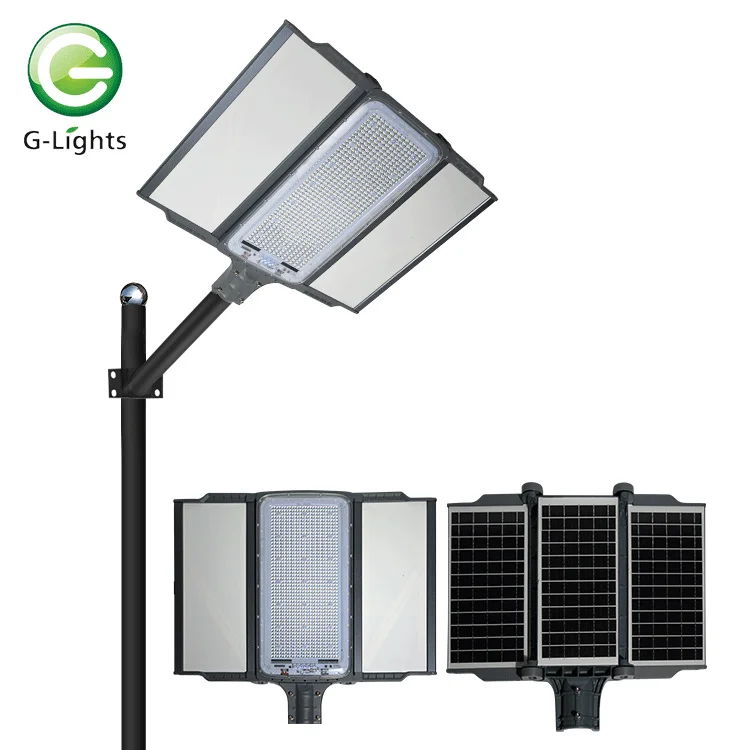 Дистанционное управление высокая мощность водонепроницаемый уличный IP65 Smd 200 Вт 400 600 встроенный все в одном светодиодный солнечный
