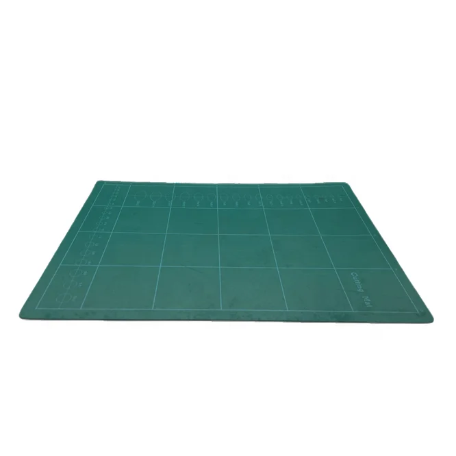 Custom Printing Size Self Healing Cutting Mat A3 Double Sided DIY Craft Green PVC Cutting Mat 45*60