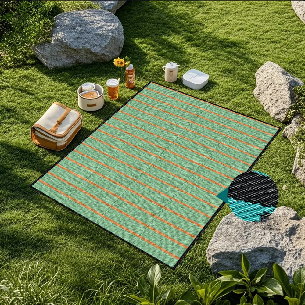 Производитель уличный коврик для пикника на заказ полипропиленовые материалы подходящие долгосрочного использования улицы ковер внутреннего двора