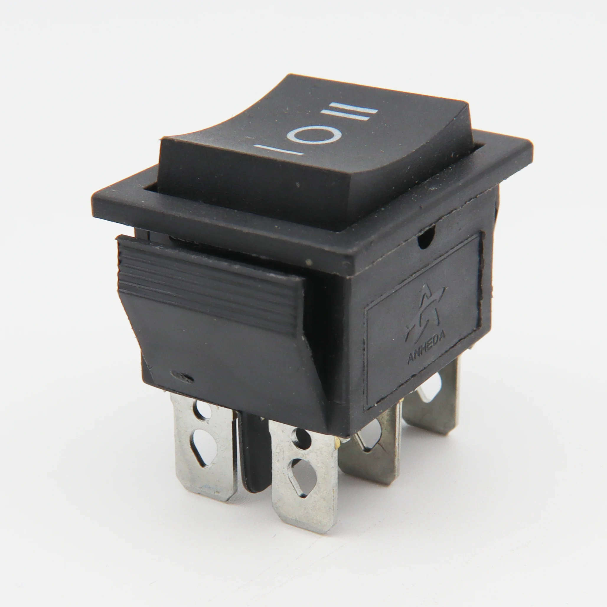 hot sale taiheng KCD4 6pin illuminated rocker switch wiring diagram