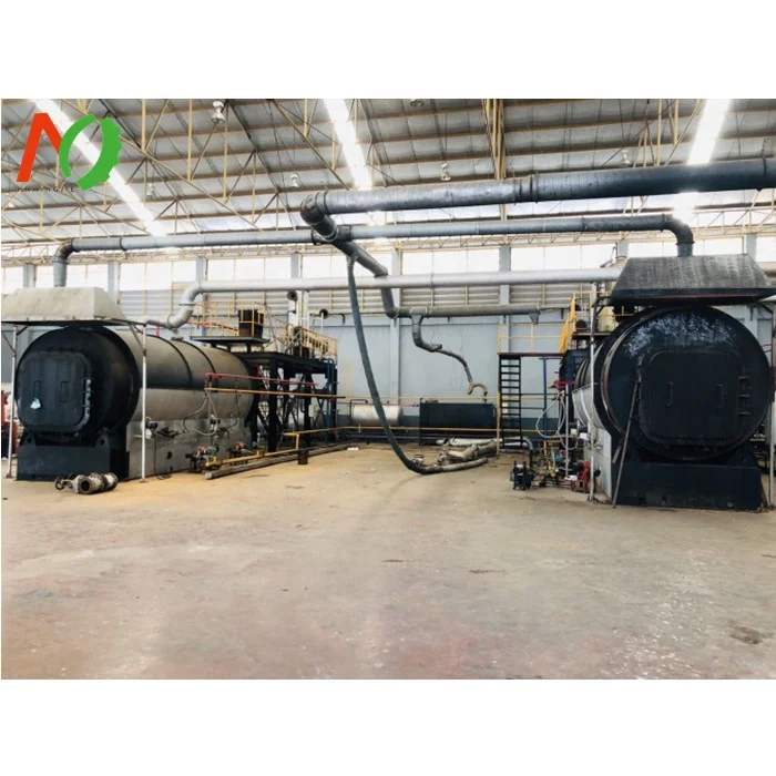 Popular Model 10 TPD Waste Tire and Plastic Pyrolysis Plant