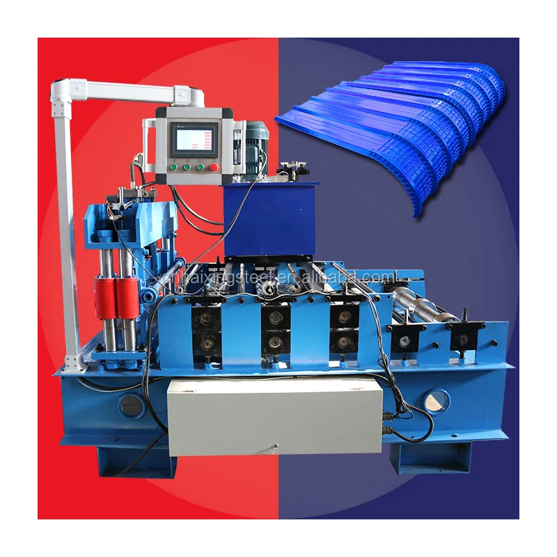 metal roofing sheet arc roll forming machines