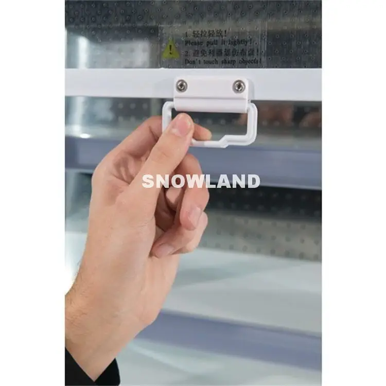 Remote Island Type Supermarket Multideck Open Chiller Fruit Vegetable Display Cooler Commercial Refrigerator