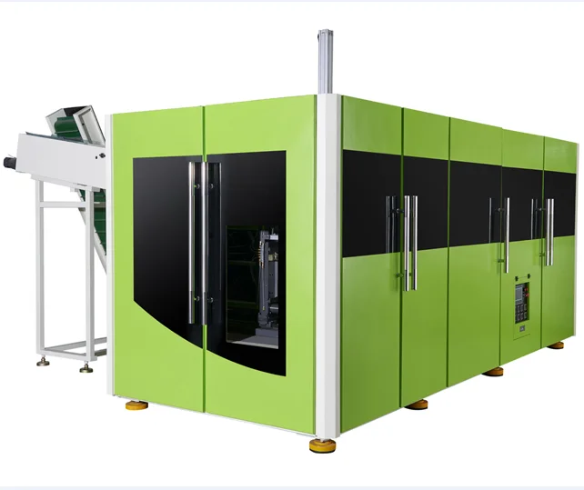 Full automatic 6 cavity PET water bottle blowing machine with servo motor