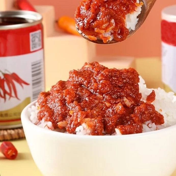 Wholesale Chinese Delicious Spicy Sauce Bottle 248g 920g Hot Spicy Thick Chili Sauce