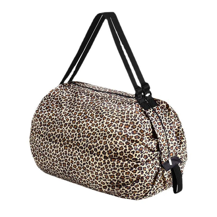 New Originality Shopping bag Nylon foldable Recycle Open the bag with a shake Easy to carry Shopping bag