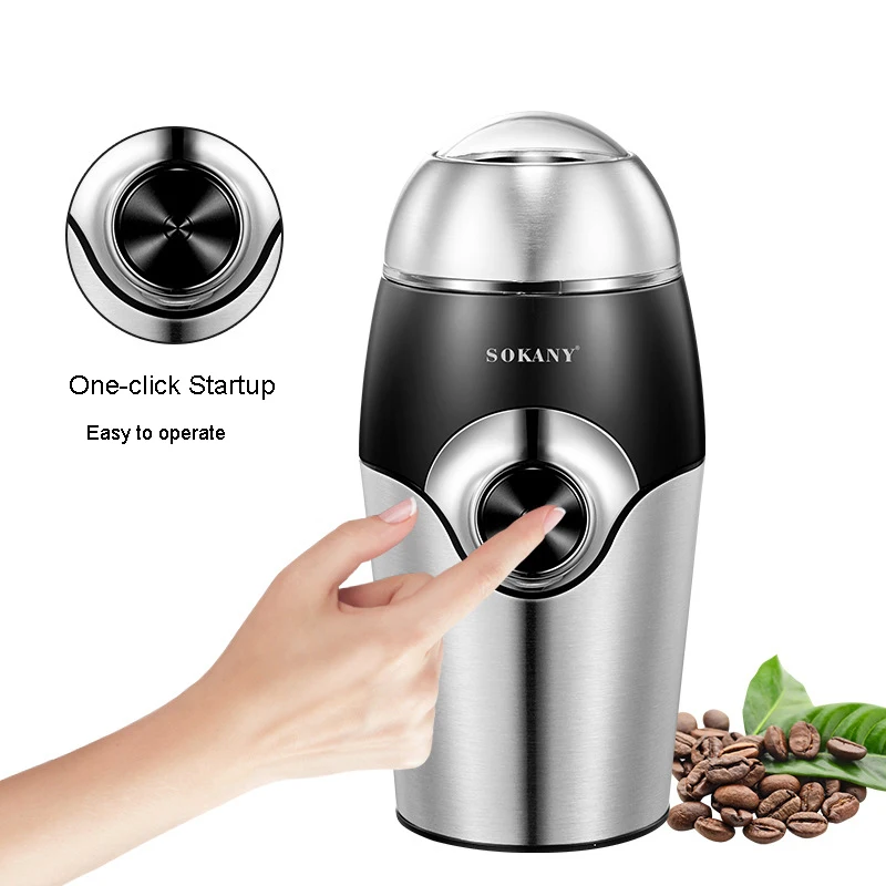 110v 150w 50g Home Use Mini Coffee Machine Commercial Coffee Grinder Automatic Coffee Bean Grinder